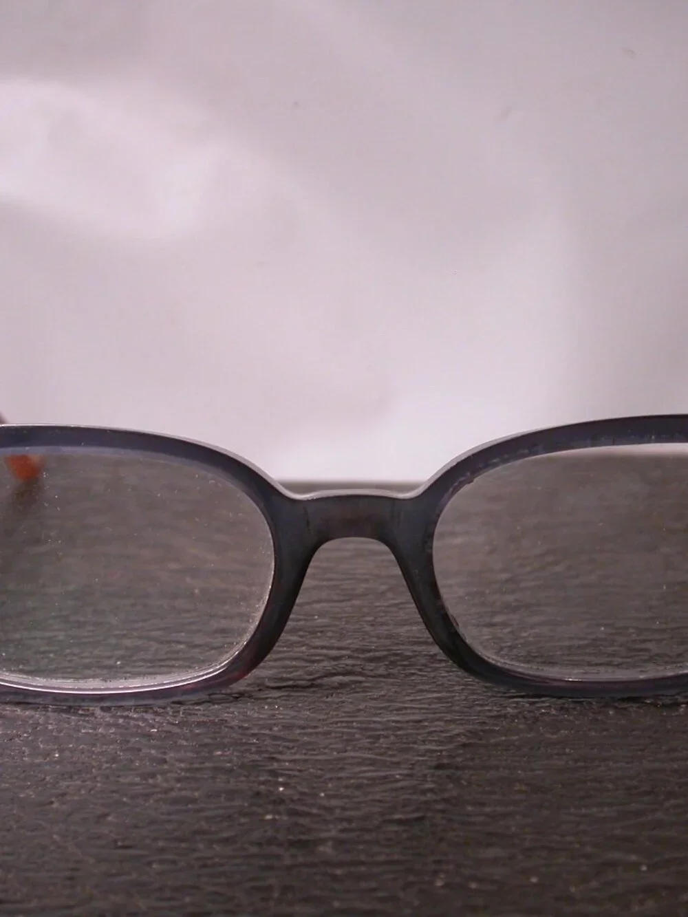 Authentic Anne et Valentin Miniba Smoke Clear Pearl Eyeglasses Made in France